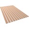 Ekena Millwork 94H x 1/4T Adjustable Wood Slat Wall Panel Kit w/ 4W Slats, Alder contains 11 Slats SWW55X94X0250AL - alternate 2